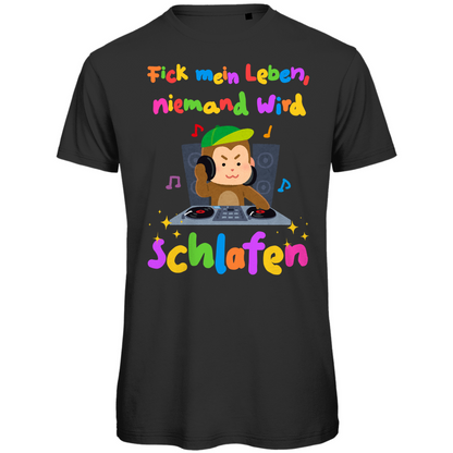 niemand schlafen affe Festival T-Shirt Unisex