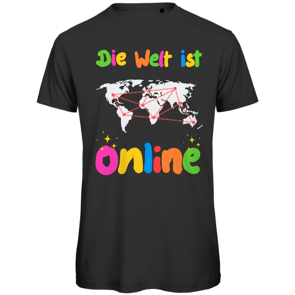 Die welt ist online Festival T-Shirt Unisex