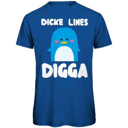 Dicke lines digga blau Festival T-Shirt Unisex