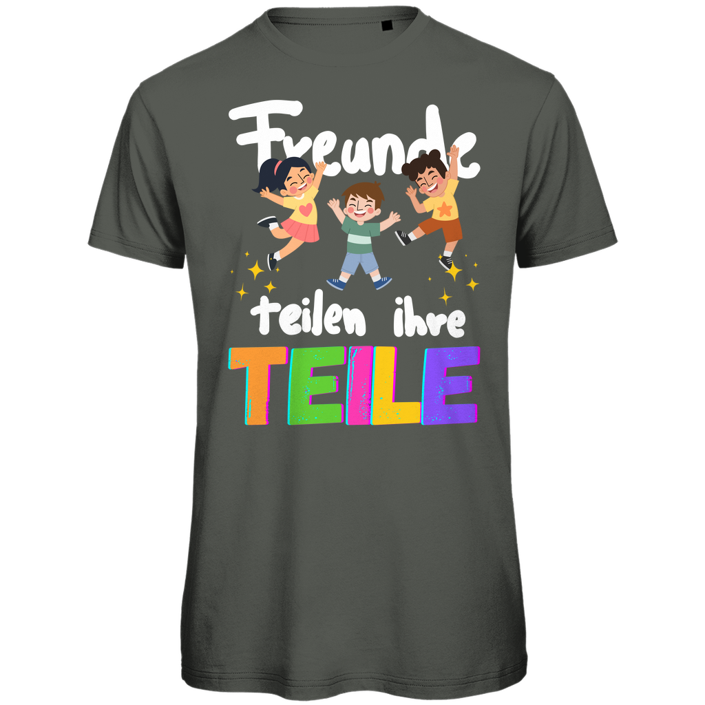 freunde teilen ihre teile Festival T-Shirt Unisex