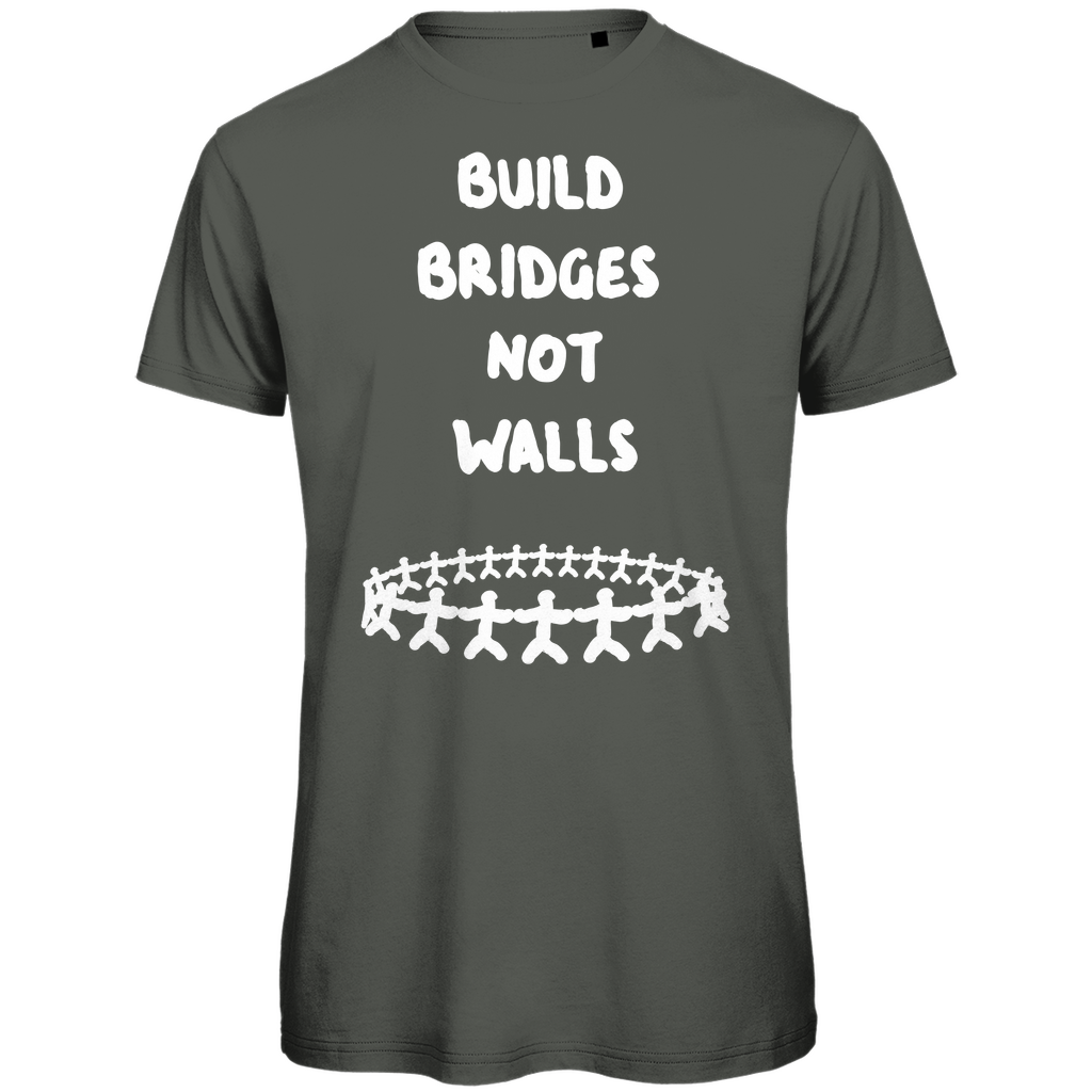 Build bridges not walls Festival T-Shirt Unisex