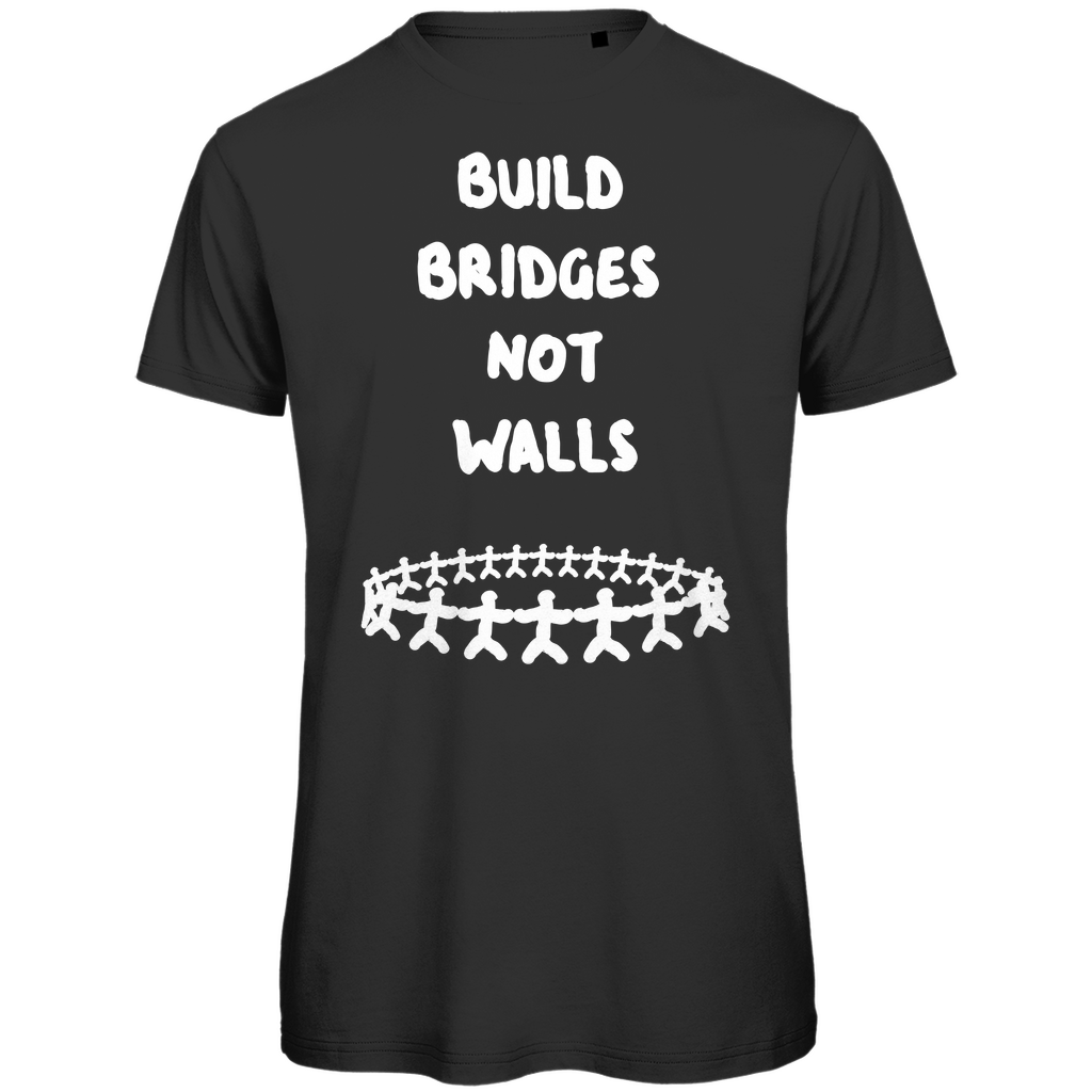 Build bridges not walls Festival T-Shirt Unisex