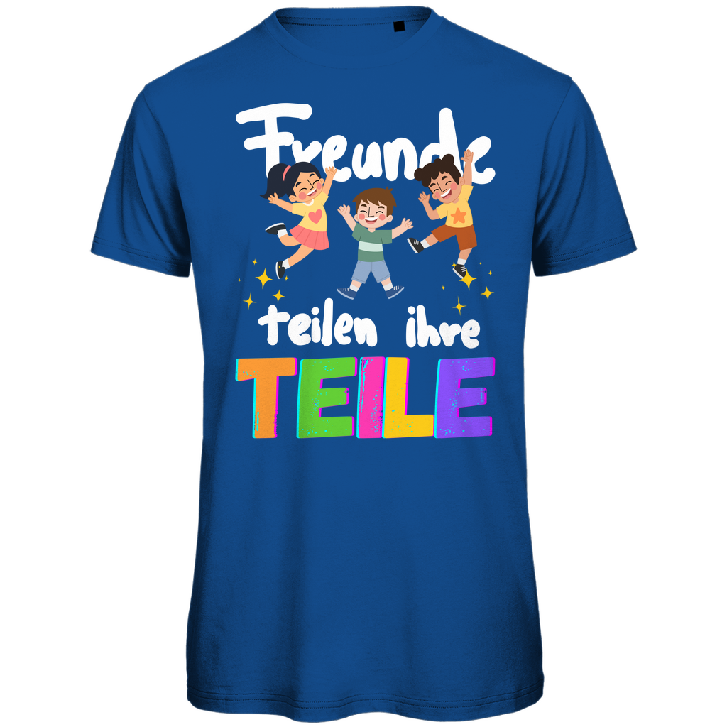 freunde teilen ihre teile Festival T-Shirt Unisex