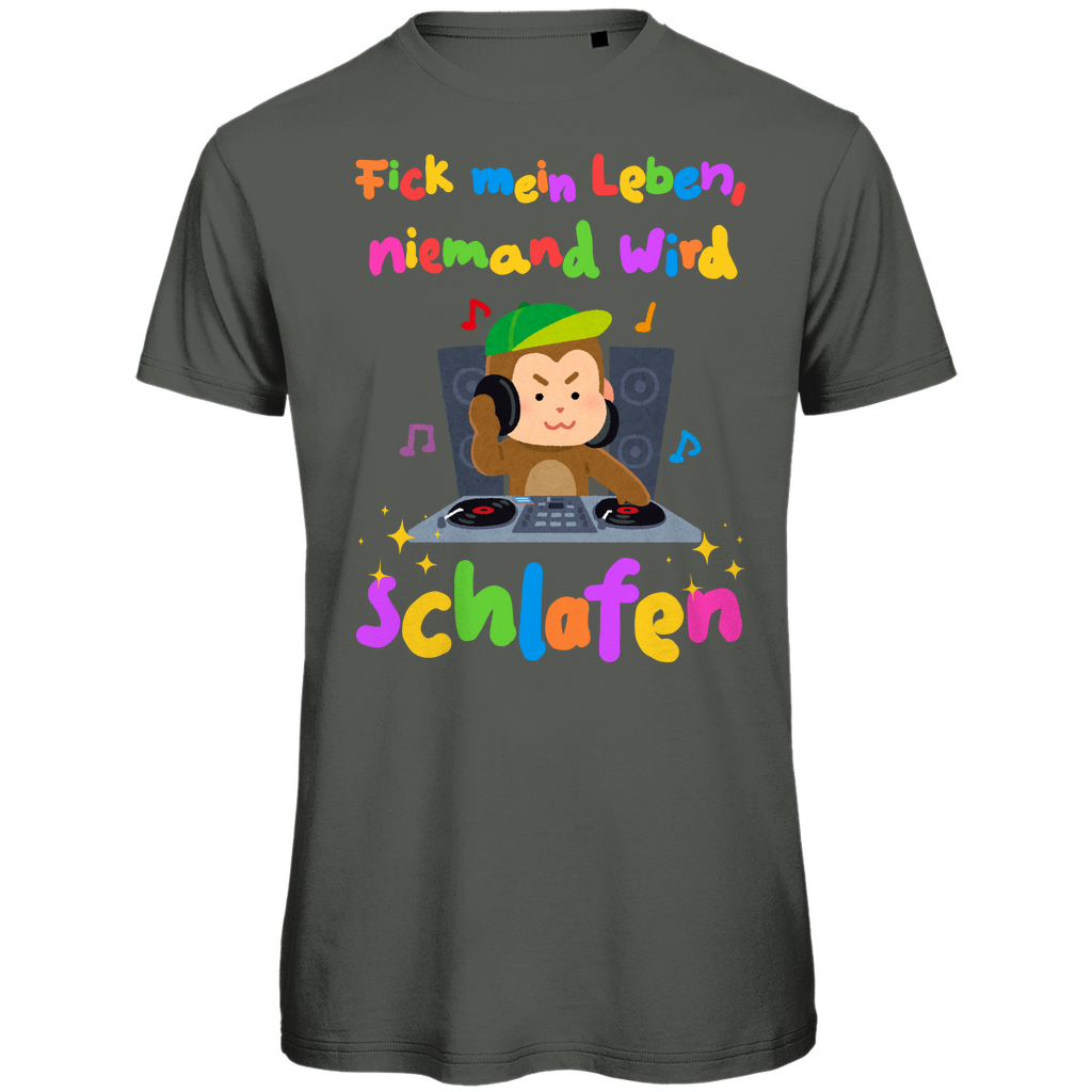 niemand schlafen affe Festival T-Shirt Unisex