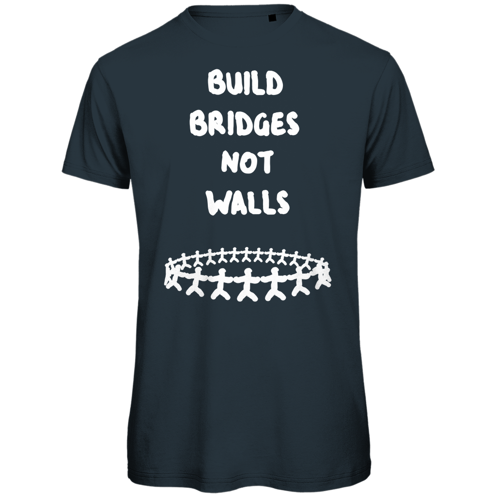 Build bridges not walls Festival T-Shirt Unisex